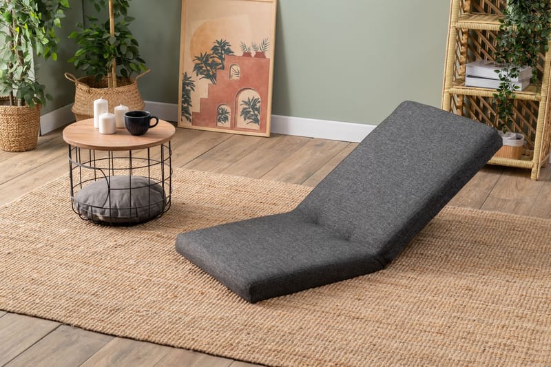 Sovesofa til 1 person Atelier Del Sofa Tera Single (55 x 65 x 60 cm) Mørkegrå - Møbler - Stole & lænestole - Lænestole - Sengestol
