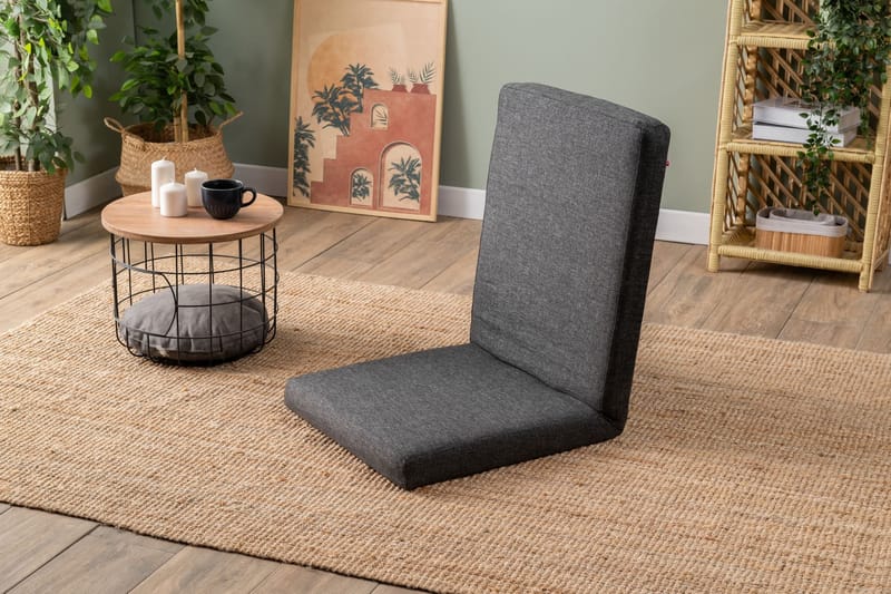 Sovesofa til 1 person Atelier Del Sofa Tera Single (55 x 65 x 60 cm) Mørkegrå - Møbler - Stole & lænestole - Lænestole - Sengestol