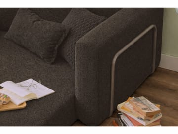 Sovesofa til 1 person Atelier Del Sofa Wello Single (80 x 70 cm) Antracit - Antracit - Møbler - Stole & lænestole - Lænestole - Sengestol