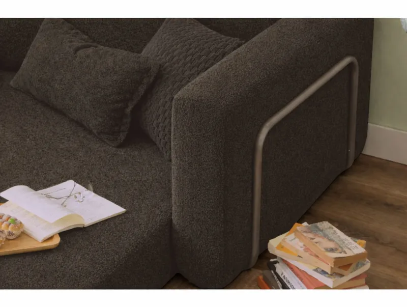Sovesofa til 1 person Atelier Del Sofa Wello Single (80 x 70 cm) Antracit - Møbler - Stole & lænestole - Lænestole - Sengestol