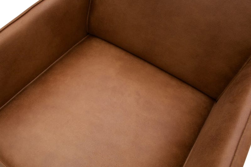 Statement Læderlænestol - Cognac - Møbler - Stole & lænestole - Lænestole