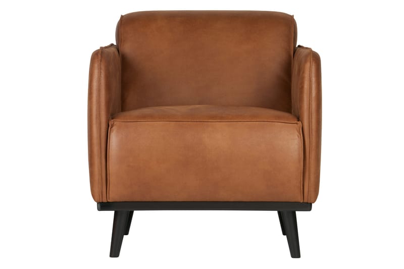 Statement Læderlænestol - Cognac - Møbler - Stole & lænestole - Lænestole
