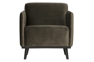 Statement Velour Lænestol - Grøn - Møbler - Stole & lænestole - Lænestole