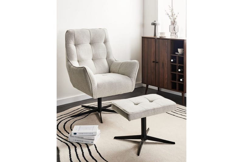 Svingbar lænestol Molle ll - Møbler - Stole & lænestole - Lænestole - Øreklapstol