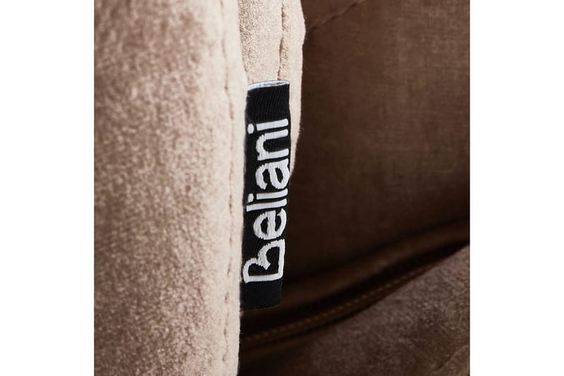 Svingbar lænestol Nolvik - Sandbeige, sort - Møbler - Stole & lænestole - Lænestole - Lænestol uden armlæn