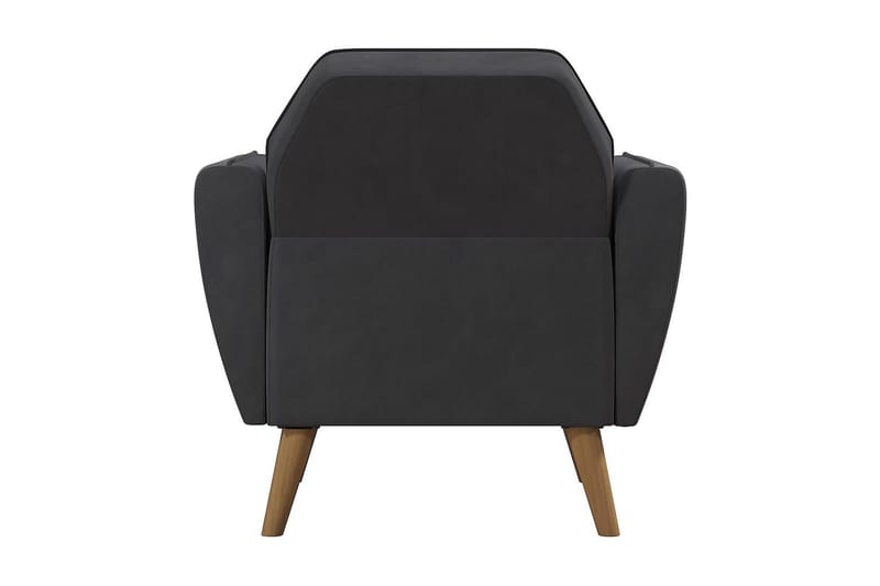 Teresa Lænestol Grå/Velour - Novogratz - Møbler - Stole & lænestole - Lænestole