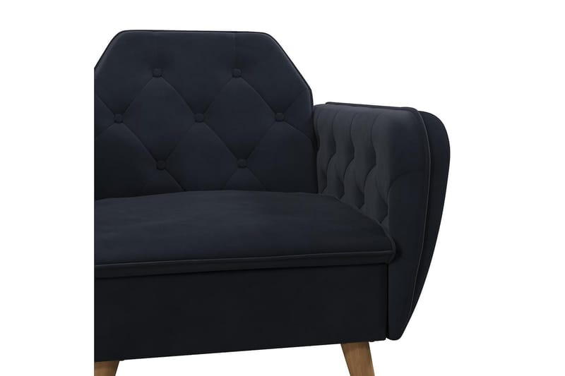 Teresa Lænestol Velour/Blå - Novogratz - Møbler - Stole & lænestole - Lænestole