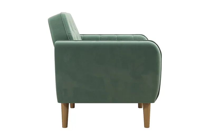 Teresa Lænestol Velour/Lysgrøn - Novogratz - Møbler - Stole & lænestole - Lænestole