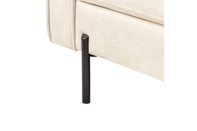 Toliman Chaiselong 172 cm Venstre - Beige/Sort - Møbler - Stole & lænestole - Lænestole - Chaiselong lænestol & Divan lænesto