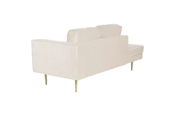 Topo Chaiselong 171 cm Højre - Beige/Guld - Møbler - Stole & lænestole - Lænestole - Chaiselong lænestol & Divan lænesto