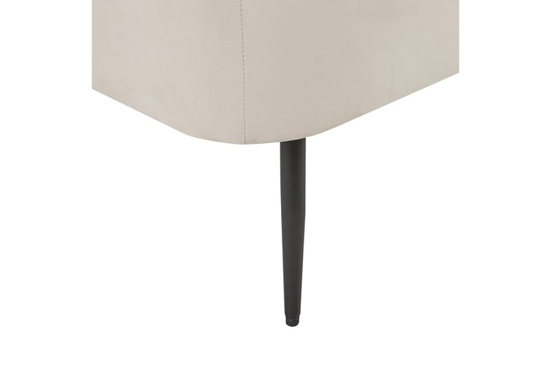Toshio Chaiselong 76 cm Venstre - Hvid/Orange - Møbler - Stole & lænestole - Lænestole - Chaiselong lænestol & Divan lænesto