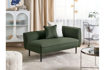 Toyoki Chaiselong 138 cm Højre - Sort/Grøn - Møbler - Stole & lænestole - Lænestole - Chaiselong lænestol & Divan lænesto