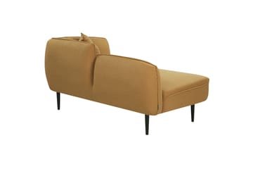 Toyoki Chaiselong 138 cm Højre - Sort/Gul - Møbler - Stole & lænestole - Lænestole - Chaiselong lænestol & Divan lænesto
