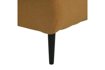 Toyoki Chaiselong 138 cm Højre - Sort/Gul - Møbler - Stole & lænestole - Lænestole - Chaiselong lænestol & Divan lænesto