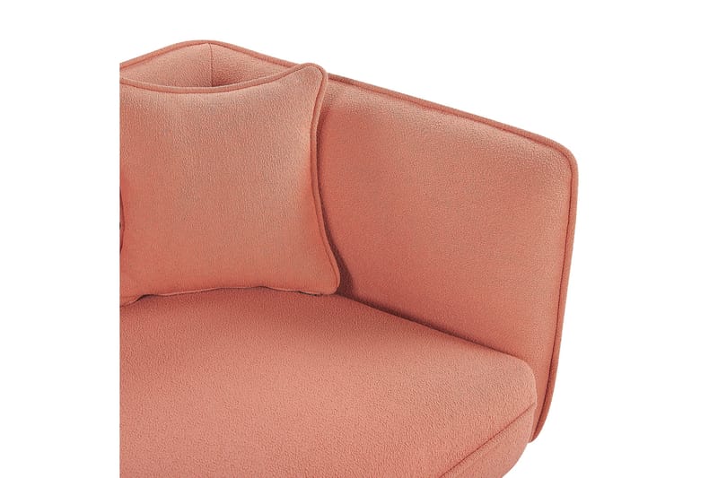 Toyoki Chaiselong 138 cm Højre - Sort/Rosa - Møbler - Stole & lænestole - Lænestole - Chaiselong lænestol & Divan lænesto