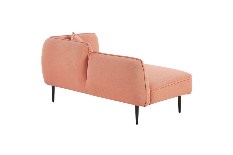 Toyoki Chaiselong 138 cm Højre - Sort/Rosa - Møbler - Stole & lænestole - Lænestole - Chaiselong lænestol & Divan lænesto