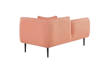 Toyoki Chaiselong 138 cm Højre - Sort/Rosa - Møbler - Stole & lænestole - Lænestole - Chaiselong lænestol & Divan lænesto