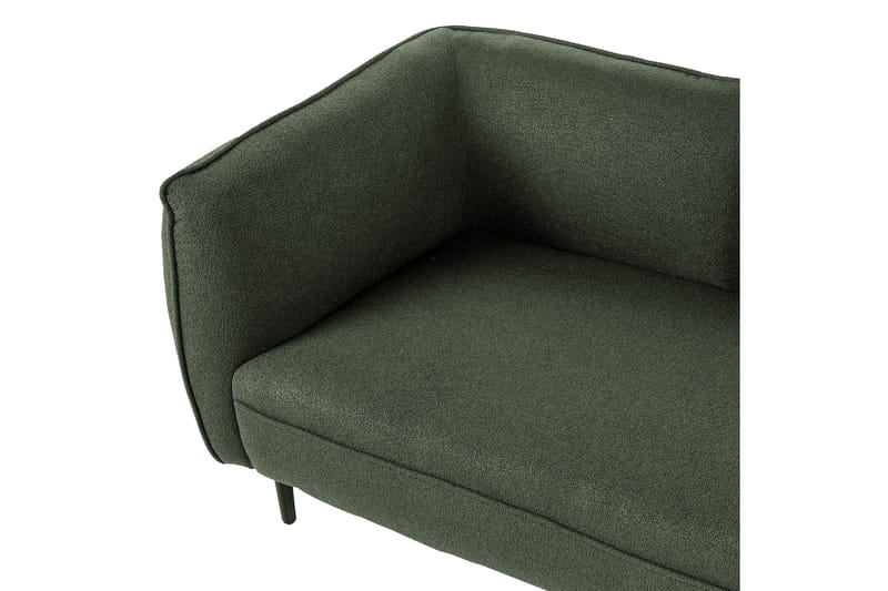 Toyoki Chaiselong 138 cm Venstre - Sort/Grøn - Møbler - Stole & lænestole - Lænestole - Chaiselong lænestol & Divan lænesto