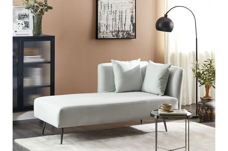 Toyoko Chaiselong 156 cm Højre - Sort/Grøn - Møbler - Stole & lænestole - Lænestole - Chaiselong lænestol & Divan lænesto