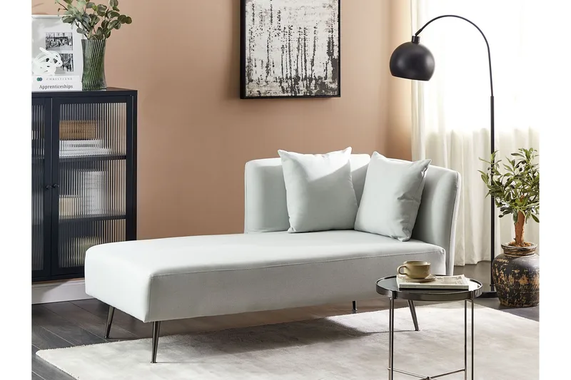 Toyoko Chaiselong 156 cm Højre - Sort/Grøn - Møbler - Stole & lænestole - Lænestole - Chaiselong lænestol & Divan lænesto