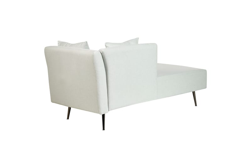 Toyoko Chaiselong 156 cm Højre - Sort/Grøn - Møbler - Stole & lænestole - Lænestole - Chaiselong lænestol & Divan lænesto