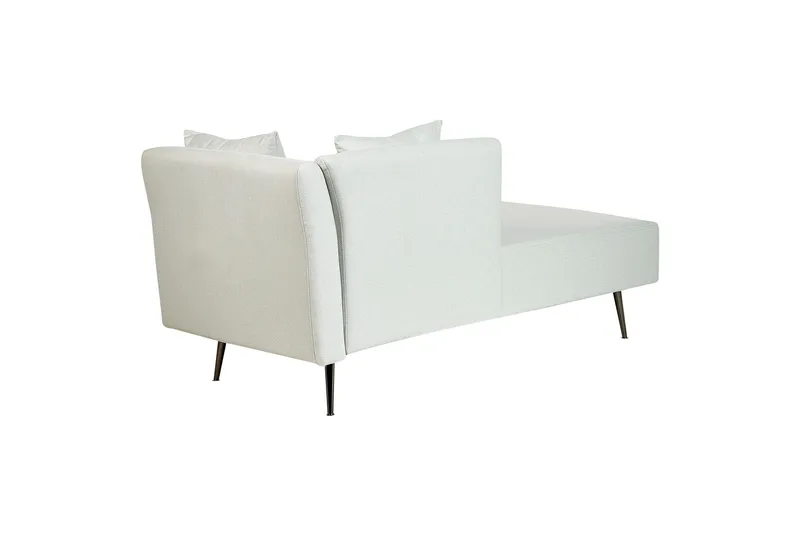 Toyoko Chaiselong 156 cm Højre - Sort/Grøn - Møbler - Stole & lænestole - Lænestole - Chaiselong lænestol & Divan lænesto