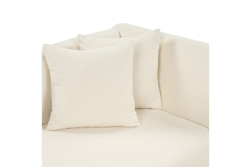 Toyoko Chaiselong 156 cm Højre - Sort/Hvid - Møbler - Stole & lænestole - Lænestole - Chaiselong lænestol & Divan lænesto