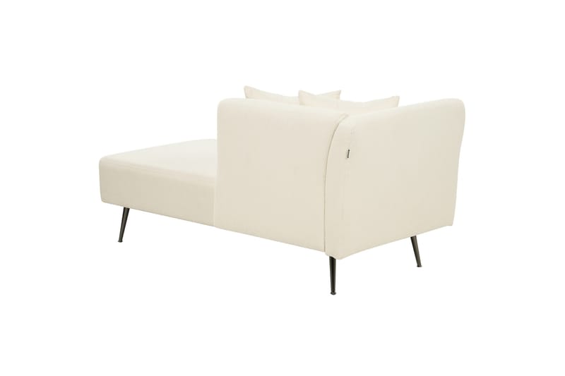 Toyoko Chaiselong 156 cm Venstre - Sort/Hvid - Møbler - Stole & lænestole - Lænestole - Chaiselong lænestol & Divan lænesto