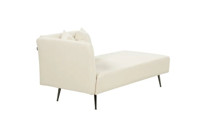 Toyoko Chaiselong 156 cm Venstre - Sort/Hvid - Møbler - Stole & lænestole - Lænestole - Chaiselong lænestol & Divan lænesto