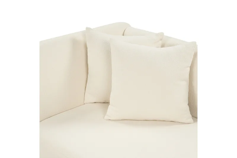 Toyoko Chaiselong 156 cm Venstre - Sort/Hvid - Møbler - Stole & lænestole - Lænestole - Chaiselong lænestol & Divan lænesto