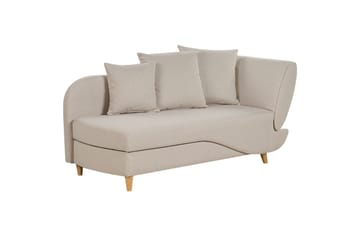Trehan Chaiselong 157 cm Højre - Beige - Møbler - Stole & lænestole - Lænestole - Chaiselong lænestol & Divan lænesto