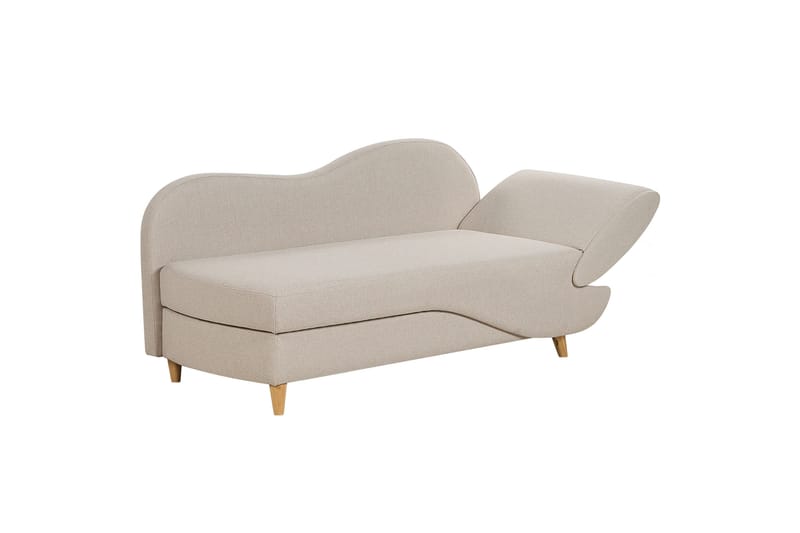 Trehan Chaiselong 157 cm Højre - Beige - Møbler - Stole & lænestole - Lænestole - Chaiselong lænestol & Divan lænesto