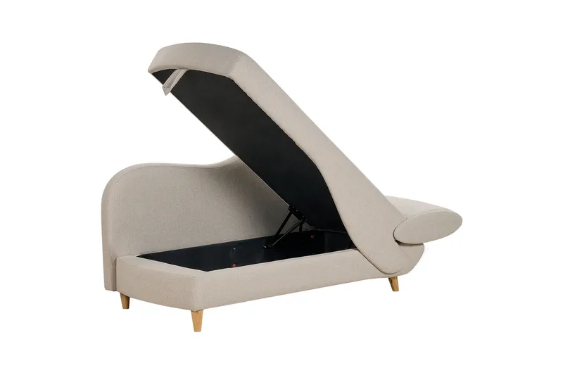 Trehan Chaiselong 157 cm Højre - Beige - Møbler - Stole & lænestole - Lænestole - Chaiselong lænestol & Divan lænesto