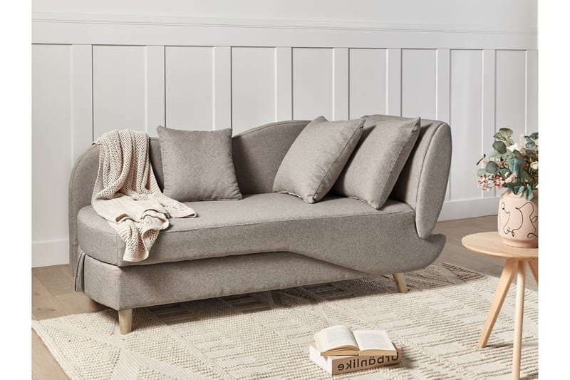 Trehan Chaiselong 157 cm Højre - Brun - Møbler - Stole & lænestole - Lænestole - Chaiselong lænestol & Divan lænesto