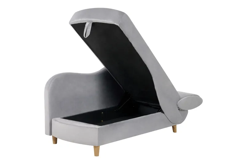 Trehan Chaiselong 157 cm Højre - Grå - Møbler - Stole & lænestole - Lænestole - Chaiselong lænestol & Divan lænesto