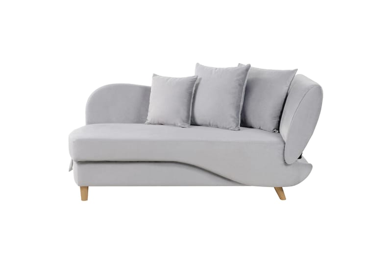 Trehan Chaiselong 157 cm Højre, Grå