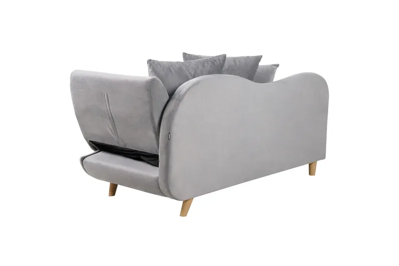 Trehan Chaiselong 157 cm Højre - Grå - Møbler - Stole & lænestole - Lænestole - Chaiselong lænestol & Divan lænesto