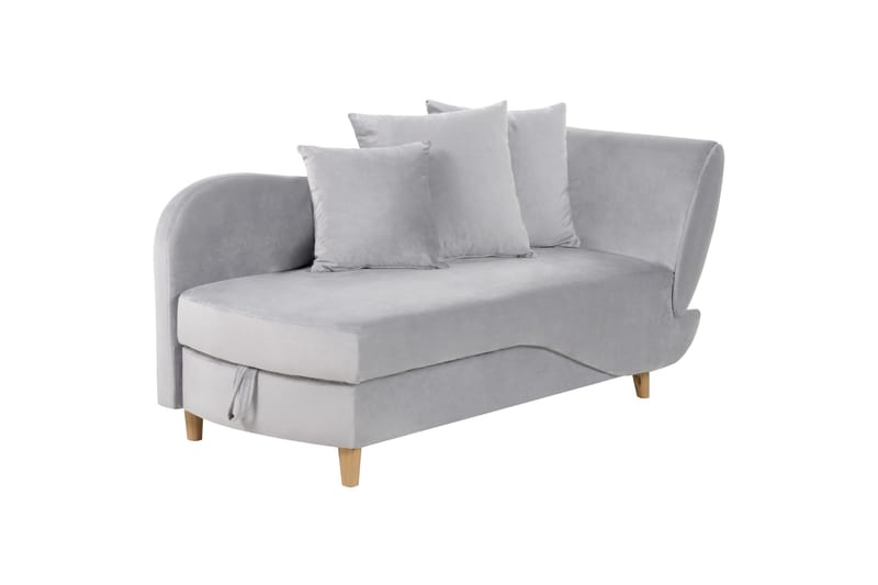 Trehan Chaiselong 157 cm Højre - Grå - Møbler - Stole & lænestole - Lænestole - Chaiselong lænestol & Divan lænesto