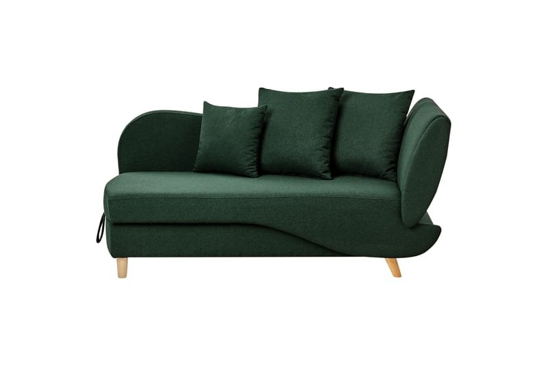 Trehan Chaiselong 157 cm Højre - Grøn - Møbler - Stole & lænestole - Lænestole - Chaiselong lænestol & Divan lænesto