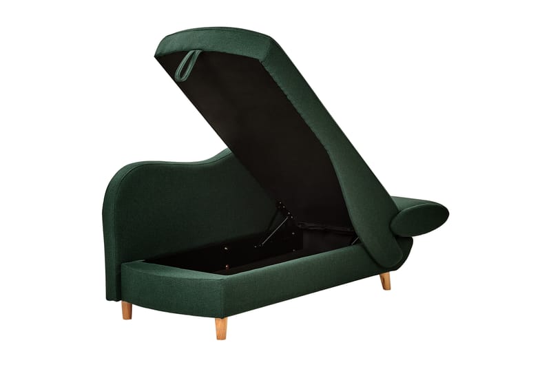 Trehan Chaiselong 157 cm Højre - Grøn - Møbler - Stole & lænestole - Lænestole - Chaiselong lænestol & Divan lænesto