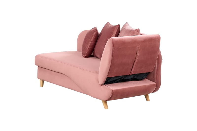Trehan Chaiselong 157 cm Højre - Rosa - Møbler - Stole & lænestole - Lænestole - Chaiselong lænestol & Divan lænesto