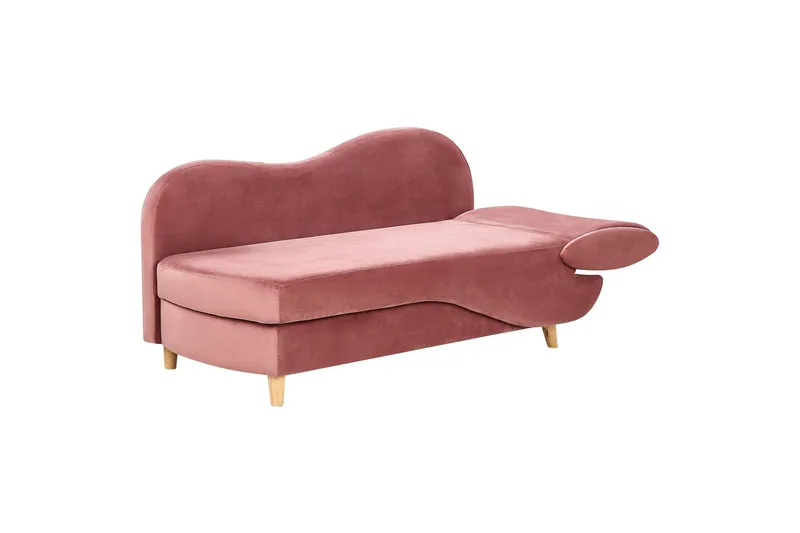 Trehan Chaiselong 157 cm Højre - Rosa - Møbler - Stole & lænestole - Lænestole - Chaiselong lænestol & Divan lænesto