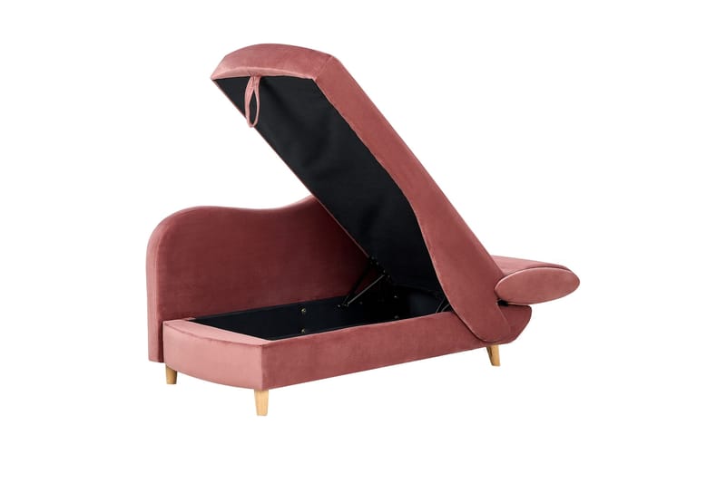 Trehan Chaiselong 157 cm Højre - Rosa - Møbler - Stole & lænestole - Lænestole - Chaiselong lænestol & Divan lænesto