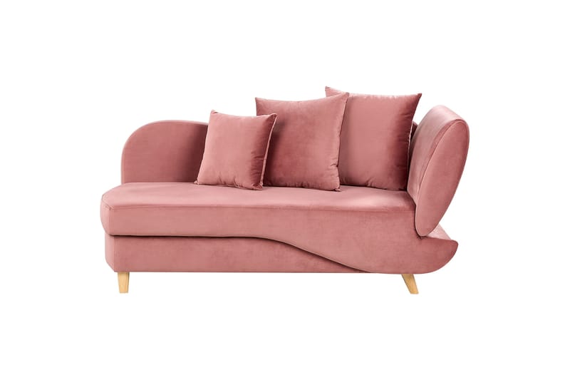 Trehan Chaiselong 157 cm Højre - Rosa - Møbler - Stole & lænestole - Lænestole - Chaiselong lænestol & Divan lænesto
