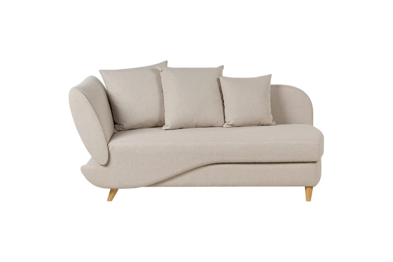 Trehan Chaiselong 157 cm Venstre, Beige