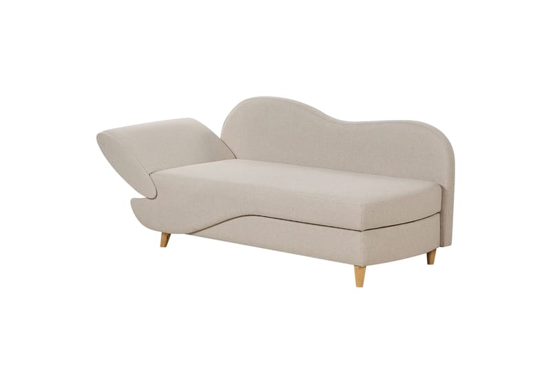 Trehan Chaiselong 157 cm Venstre - Beige - Møbler - Stole & lænestole - Lænestole - Chaiselong lænestol & Divan lænesto