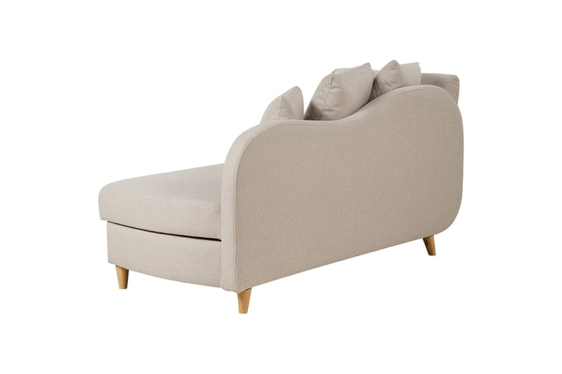 Trehan Chaiselong 157 cm Venstre - Beige - Møbler - Stole & lænestole - Lænestole - Chaiselong lænestol & Divan lænesto