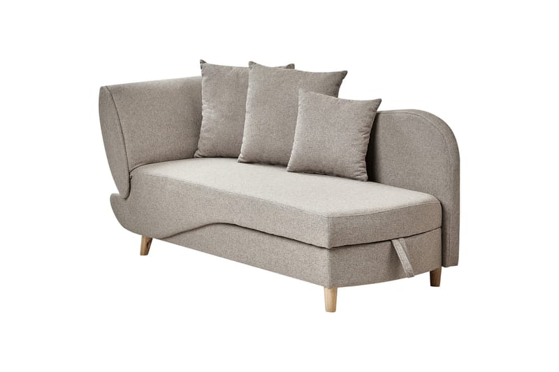 Trehan Chaiselong 157 cm Venstre - Brun - Møbler - Stole & lænestole - Lænestole - Chaiselong lænestol & Divan lænesto