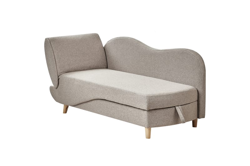 Trehan Chaiselong 157 cm Venstre - Brun - Møbler - Stole & lænestole - Lænestole - Chaiselong lænestol & Divan lænesto