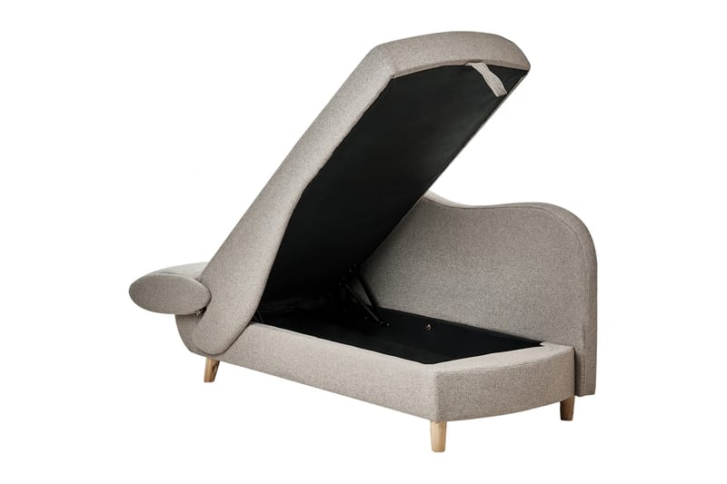 Trehan Chaiselong 157 cm Venstre - Brun - Møbler - Stole & lænestole - Lænestole - Chaiselong lænestol & Divan lænesto